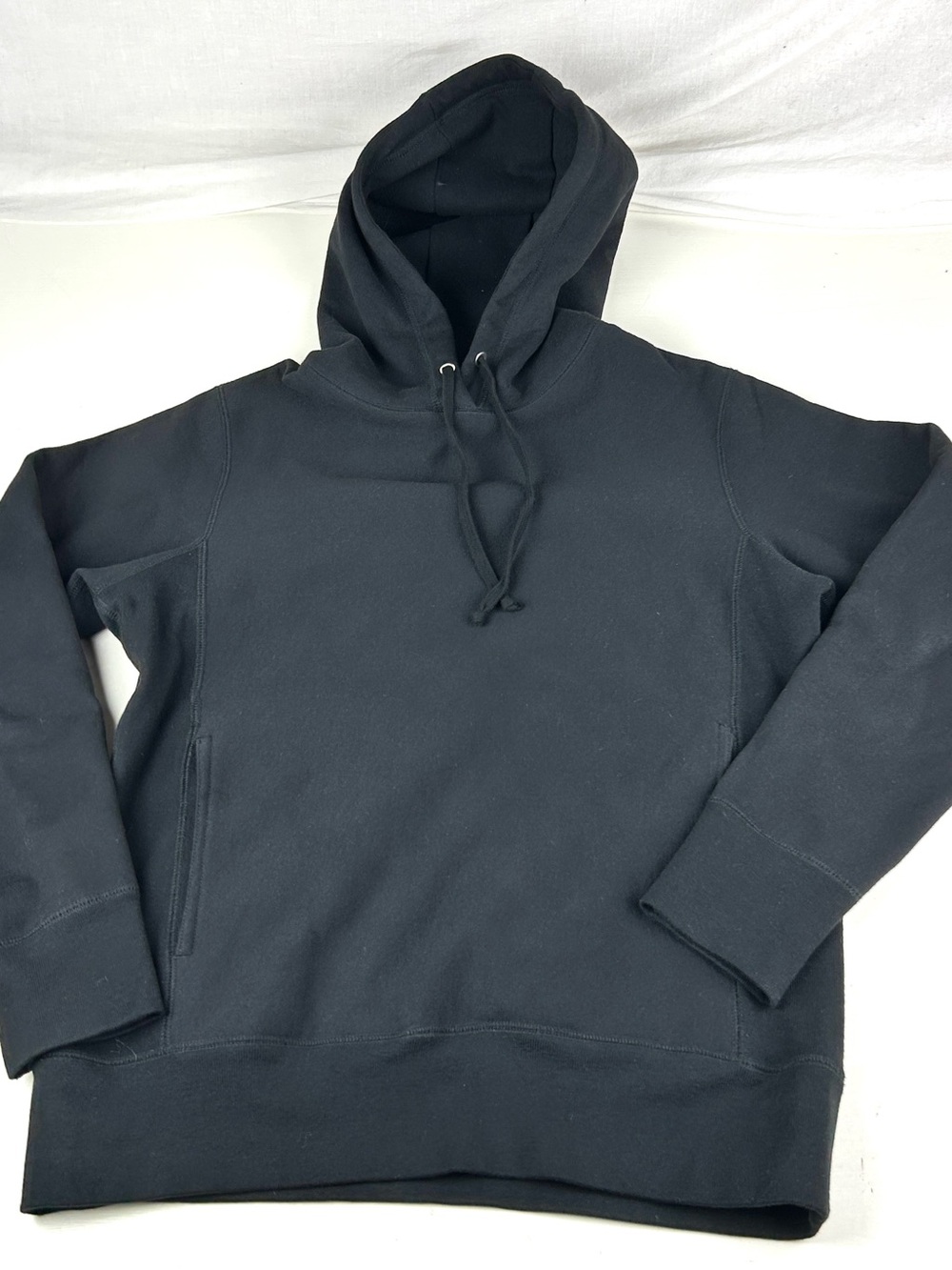 3sixteen Heavyweight Hoodie Sweatshirt Sz Small Black 100% Cotton Fleece